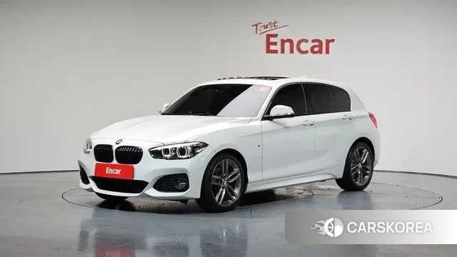 BMW 1 Series (F20) 2018 Белый из Кореи
