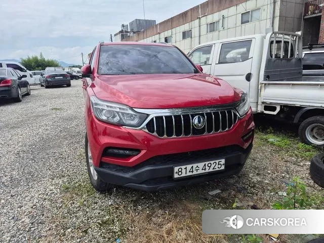 Ssangyong Rexton Sports Cannes 2020 Красный из Кореи