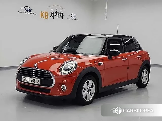 Mini Cooper 2020 Оранжевый из Кореи