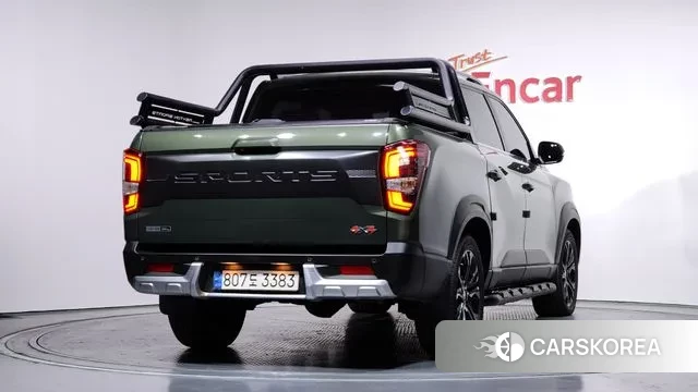 Ssangyong The New Rexton Sport 2021 Темно-зеленый из Кореи