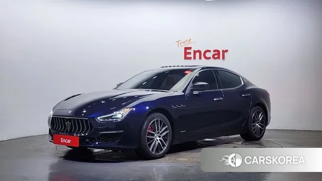 Maserati Ghibli 2021 Синий из Кореи