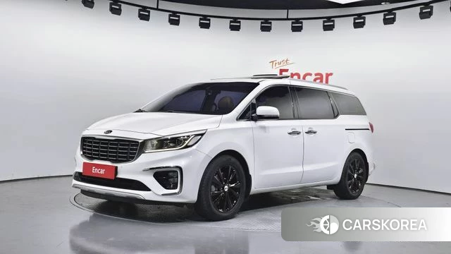 Kia The New Carnival 2018 Белый из Кореи