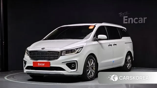 Kia The New Carnival 2020 Белый из Кореи
