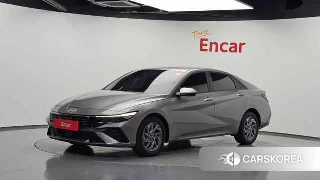 Hyundai The New Avante (CN7) 2023 Серебристо-серый из Кореи