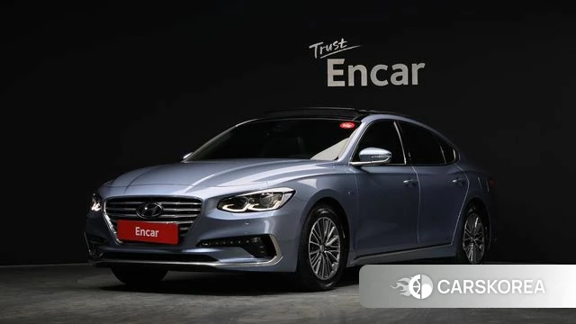 Hyundai Grandeur IG Hybrid 2018 Небесно-голубой из Кореи