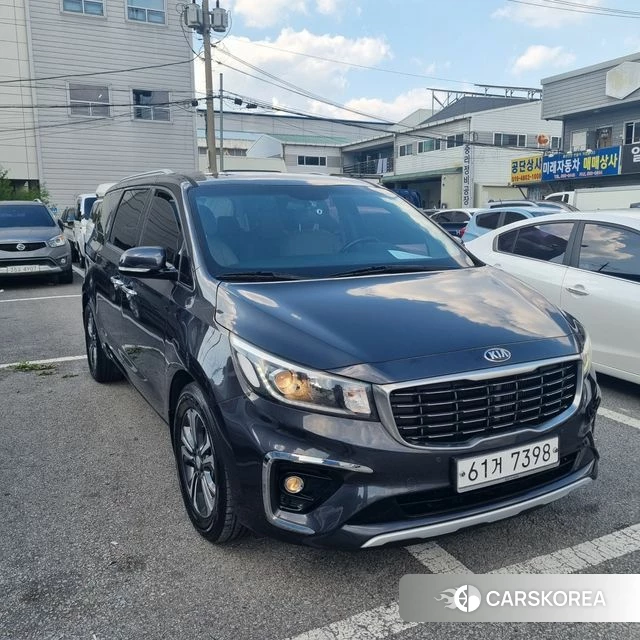 Kia The New Carnival 2018 Серый из Кореи