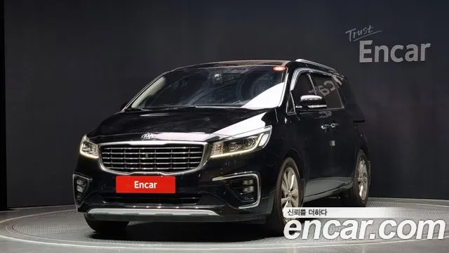 Kia The New Carnival 2018 Черный из Кореи