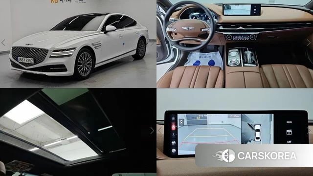 Genesis G80 (RG3) 2022 Белый из Кореи