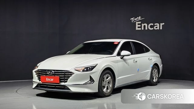 Hyundai Sonata (DN8) 2020 Белый из Кореи