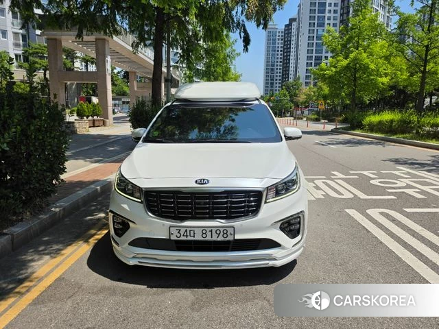 Kia The New Carnival 2018 Белый из Кореи