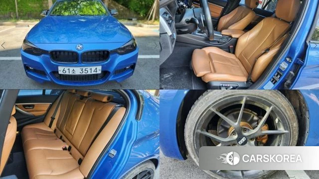 BMW 3 Series (F30) 2018 Синий из Кореи