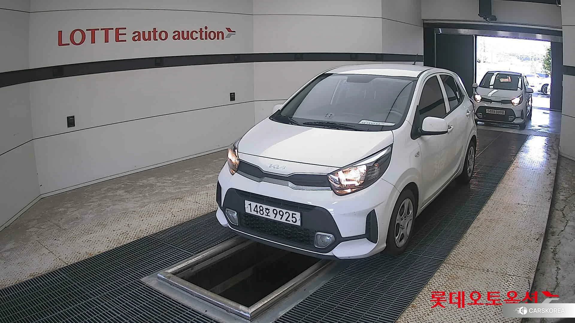 Kia Morning 2022 Clear White из Кореи
