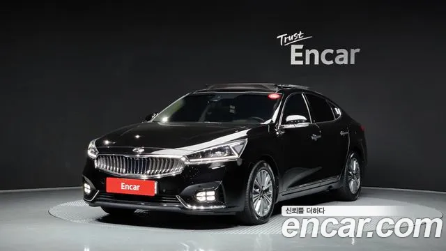 Kia All New K7 Hybrid 2018 Черный из Кореи