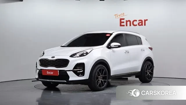Kia Sportage The Bold 2019 Белый из Кореи