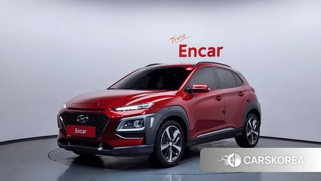 Hyundai Kona 2018 Красный из Кореи