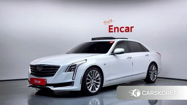 Cadillac CT6 2018 Белый из Кореи
