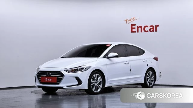 Hyundai Avante AD 2018 Белый из Кореи