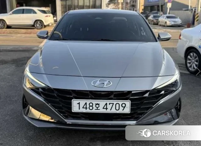 Hyundai Avante (CN7) 2021 Серый из Кореи