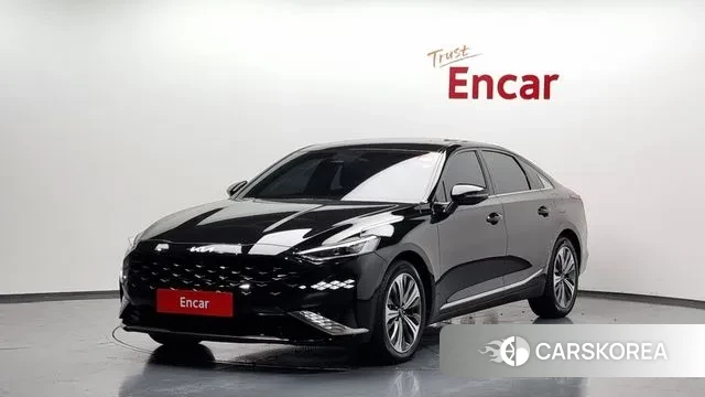Kia K8 Hybrid 2022 Черный из Кореи