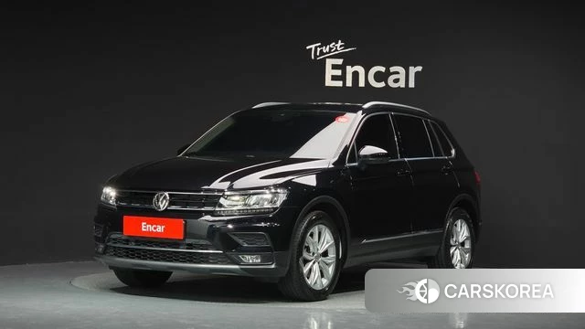 Volkswagen Tiguan second Generation 2019 Черный из Кореи