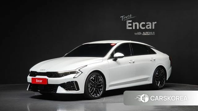 Kia The New K5 3rd generation 2024 Белый из Кореи