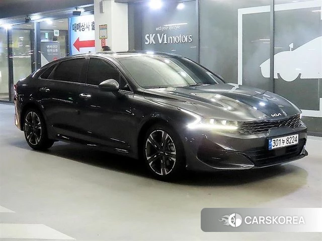 Kia K5 3rd generation 2022 Серый из Кореи