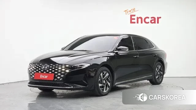 Hyundai The New Grandeur IG Hybrid 2021 Черный из Кореи