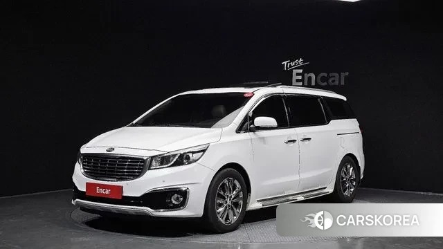 Kia The New Carnival 2018 Белый из Кореи