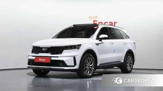 Kia Sorento 4th Generation 2021 Белый из Кореи