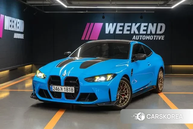 BMW M4 (G82) 2025 Синий из Кореи