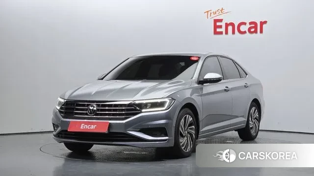 Volkswagen 7th Generation of Jetta 2020 Светло-серебряный цвет из Кореи
