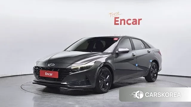 Hyundai Avante (CN7) 2022 Серый из Кореи