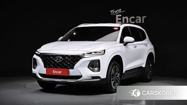 Hyundai Santa Fe TM 2018 Белый из Кореи