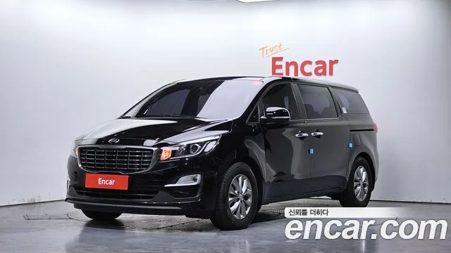 Kia The New Carnival 2018 Черный из Кореи