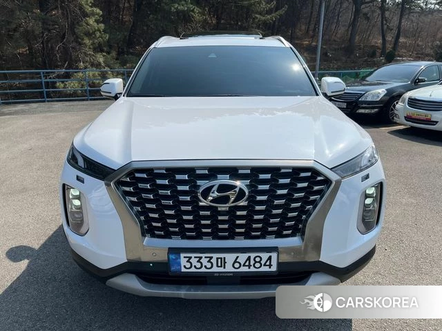 Hyundai Palisade 2022 Черный из Кореи
