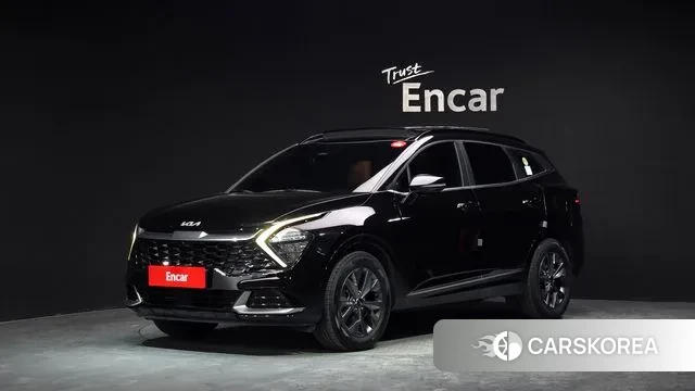 Kia Sportage 5th Generation 2021 Черный из Кореи