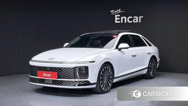 Hyundai Grandeur Hybrid (GN7) 2024 Белый из Кореи