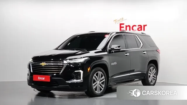 Chevrolet (GM Daewoo) Traverse 2022 Черный из Кореи