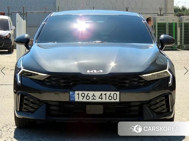 Kia The New K5 Hybrid 3rd generation 2024 Серый из Кореи