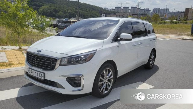 Kia The New Carnival 2019 Белый из Кореи
