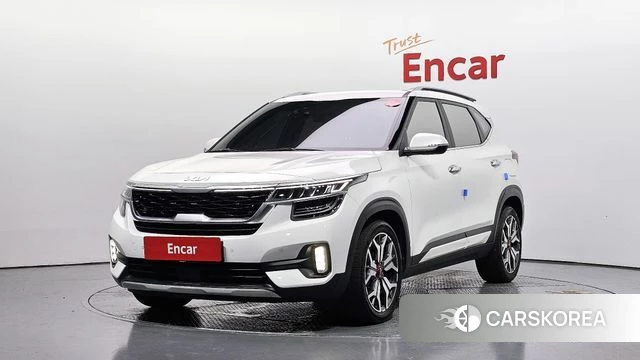 Kia Seltos 2022 Белый из Кореи