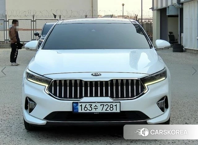 Kia K7 Premier Hybrid 2020 Белый из Кореи