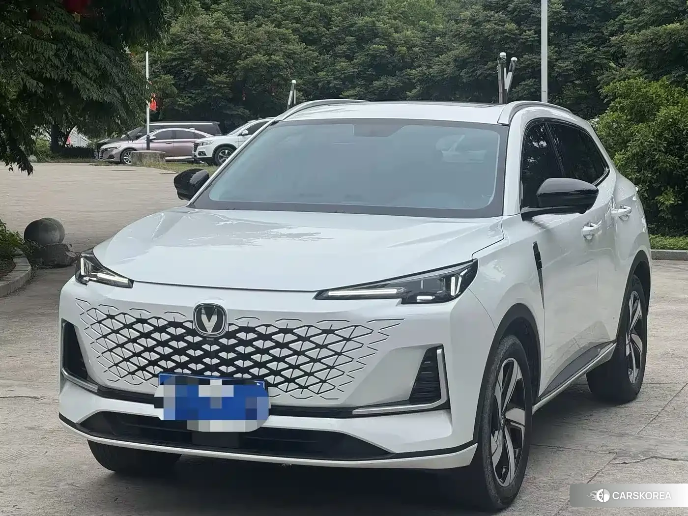 Chang'an CS55PLUS 2024 Белый из Китая