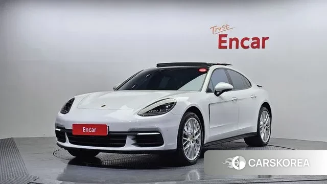 Porsche Panamera (971) 2020 Белый из Кореи