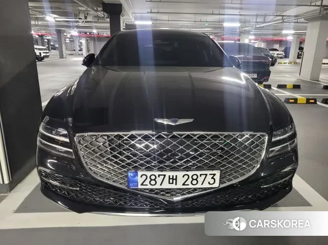 Genesis G80 (RG3) 2023 Черный из Кореи
