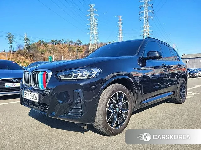 BMW X3 (G01) 2023 Черный из Кореи