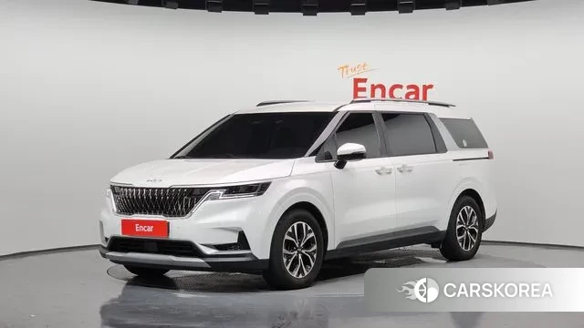 Kia Carnival 4th generation 2021 Белый из Кореи