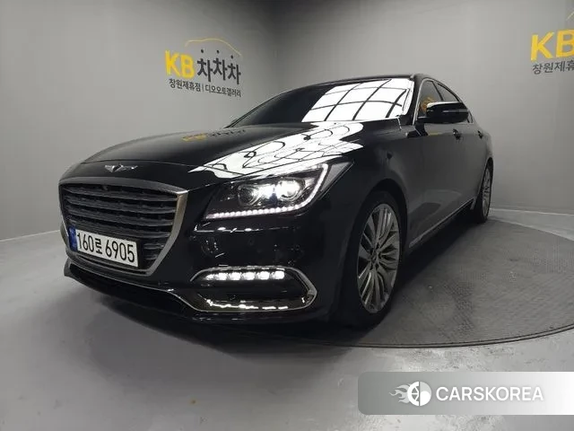 Genesis G80 2018 Черный из Кореи