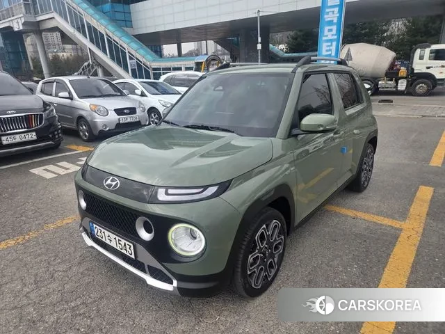 Hyundai Casper 2022 Светло-зеленый из Кореи