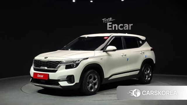Kia Seltos 2021 Белый из Кореи
